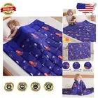 Kids Cooling Weighted Blanket 10lbs - 50"x60" Premium Cotton and Polyester