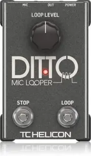 TC HELICON Vocal/Mic Looper DITTO MIC LOOPER [Domestic regular product]