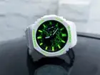 Custom Mod Casio G-Shock CasiOak Hand-Painted GA-2100 Neon Green Modified