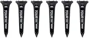 Genuine Tour TEE Mini Black Spine Tour TEE Mini Black Spine NO Stiffcon Logo Short Tea Black Pack of 6