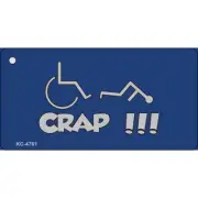 Crap Novelty Aluminum Key Chain KC-4761