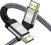 Soonsoonic 4K HDMI Cable 5M (15 Ft) | 18Gbps Ultra High Speed HDMI 2.0 Cable & 4K@60Hz HDR ARC HDCP2.2 Ethernet-Braided HDMI Cord | for UHD TV Monitor Laptop Xbox PS4/PS5 ect