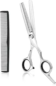 NAILGILRS Professional Hair Thinning Scissors - 6.7Inch Stainless Steel Hair Cutting Shears Teeth Scissors with Fine Adjustment Screw for Home Salon,Barber Hairdressing Scissor for Women Men Kids