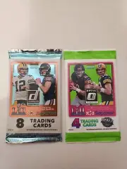 2017 Donruss Football Base/Optic Unopened Pack Combo - Mahomes/Watson RC?