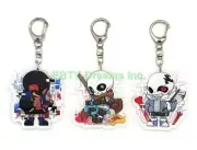 Set of 3 Undertale Sans Acrylic Keychain v8