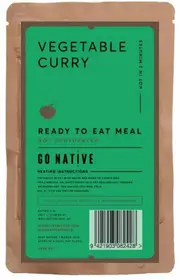 Go Native Vegetable Curry Ready to Eat Meal - 1 Serve
