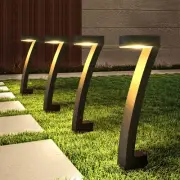 Solar Outdoor Lights - 6 Pack Bright Waterproof, 12 Hrs Auto On/Off Garden Li...