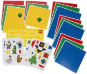 LEGO Birthday Party Card Making Kit Set *BRAND NEW* 15 CARDS minifig stickers