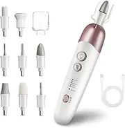 Cordless Electric Nail File Set, Portable Electric Nail Drill Machine,Professional Manicure Pedicure Kit, 5 Speeds Hand Foot Care Tool for Calluses, Thick Nails, Grind, Trim, Polish