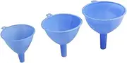 XYWHPGV Blue Plastic 3 Sizes 123mm 113mm 93mm Dia Filter Funnels(2b0a9 771c6 fb243 ce307 d3fea a7cc3