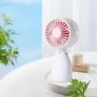 Handheld Fan Desktop Fan Cooling Fan Mini USB Rechargeable Personal Fan for Kids