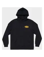 [DC] Off Course Pullover Hoodie in Black