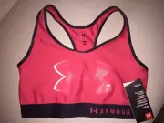Under Armour Crossback Graphic Womens Sports Bra - Red SIZE medium - price drop!