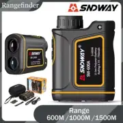 Golf Rangefinder 6X Magnification Laser Range Finder Golfing Flag Pole Locking