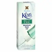 Alpha Keri Shower & Bath Moisture Rich Oil Smooth & Soften Skin 8 oz Pack of 6