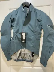 RAPHA Women’s Souplesse Race Cape, Blue/Teal, Size M, New With Tags