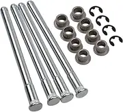 Door Hinge Pin and Bushing Repair Kit Compatible with Chevy GMC 1500 2500 3500 C1500 C2500 C3500 K1500 K2500 K2500 Tahoe Suburban Replace 15685040 15562609 Driver Side Door Hinge Repair Set