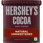 Hershey's Natural Unsweetened Cocoa Powder (100% Cocoa) - 225 gm Free Shipping