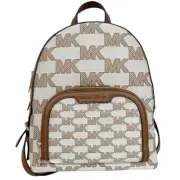 Michael Kors Jaycee medium zip pocket backpack- luggage