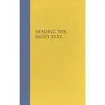 READING THE RIGHT TEXT: AN ANTHOLOGY OF CONTEMPORARY CHINESE DRAMA