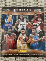 Panini NBA 72 Page Sticker Album 2017-2018 JAYSON TATUM RV DONOVAN MITCHELL NEW!