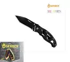 Gerber Mini Paraframe Tanto Stainless Outdoor Pocket Folding Knife 31-001729