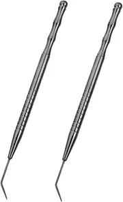 OSOLADY 2pcs Stainless Steel Rods Accessories Tool Kit for Eyelash Extension for Home or Professional Use