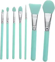 Put The Make-up Brush Silicone Makeup Brush Kit Face Makeup Brushes Set Non Absorbent Brush for Foundation Mascara Cream