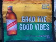 Red Stripe Jamaican Beer 12 Bottle Portable Collapsible Soft Beach Picnic Cooler