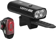LEZYNE Connect Smart Bike Light Set, LED Programmable Lights, 87h Runtime, USB Rechargeable, 1000 Lumens, Mountain & Road Bike Lights