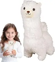 Alpaca Stuffed Animal, Cute Electric Alpaca, Pillow Sounds, 9.45x6.69x3.94 Inches, Soft Plush Toy with Noises, Perfect Ideal for Birthday, Girls, Kids, Easter, Nursery Room Decor