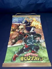 My Hero Academia Wood and Fabric Poster Banner
