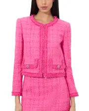 Alice and Olivia Landon Tweed Jacket