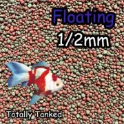 TANKED Goldfish & Koi Pellets 1/2mm Floating Fish Food Tank Pond Aquarium
