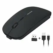 Ismarten Bluetooth And 2.4Ghz Rechargeable Wireless Mouse, Ismarten Dual Mode Sl
