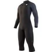 Mystic Marshall 4/3mm Long Arm Short Leg Wetsuit - Black 230115