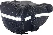 Xinhuju Bicycle Saddle Bag, Waterproof Strap Saddle Pack | Waterproof Back Seat Pouch, Phone Bag Bicycle Accessories for Road Cycle, Mountain Cycle, Scooters
