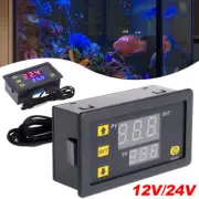 Intelligent Digital Temperature Controller Thermostat Control Switch 12/24V