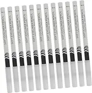 SOESFOUFU Waterproof Makeup Eye Liner Pen Set 12pcs White Eyeliner Pencils Eyeshadow Brighten Highlighter for Women