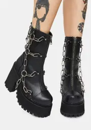 [Demonia] Rattle My Chains Platform Boots