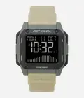 RIP CURL WATCH ODYSSEY DIGITAL TIDE Khaki 000MTI Mens Surf RRP$269.99 New