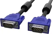 USKyper-1367 Monitor Cable 100 Pack 6ft 15 pin M/M VGA to VGA SVGA 1080P Full HD High Resolution for TV Computer Projector (100)