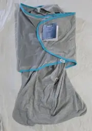 HALO Small 3-6 Months Ideal Temp SleepSack Swaddle in Grey ~ NEW