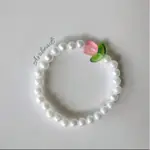 GELANG TULIP MUTIARA / BEADS /BRACELET/ GELANG MANIK ESTETIK