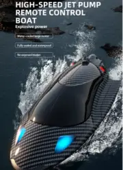 S2 2.4G 35km/h RC Boat Jet Pump Ship Waterproof Vehicle Model Remote Contro;