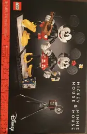 LEGO Disney 43179: Mickey Mouse and Minnie Mouse . Brand New/Sealed. Fast Ship