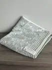 Tommy Bahama One Bath Towel Tropical Leaves, Light Green/White NEW!