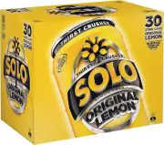 Lemon Soft Drink, 30 X 375Ml