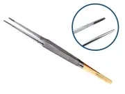 Redland Dental Micro Dissecting Tweezer/Tissue Forceps (TC) 18cm Hu-friedy type