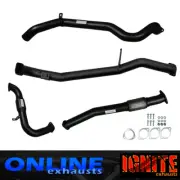 3"INCH FULL EXHAUST CAT PIPE SUITS GU 3L NISSAN PATROL COIL SPRING UTE TD
